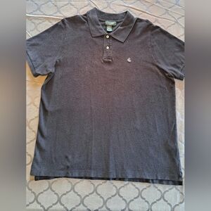 VTG Black Men's L Lauren Ralph Lauren Green Label Short Sleeve Polo Shirt